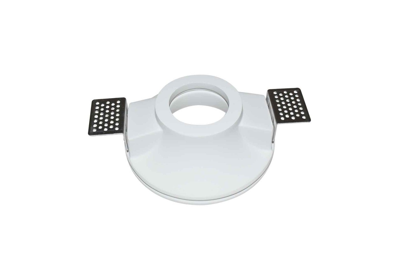 Support encastrable spot GU10 en plâtre diamètre 133mm - B251 - Barcelona LED
