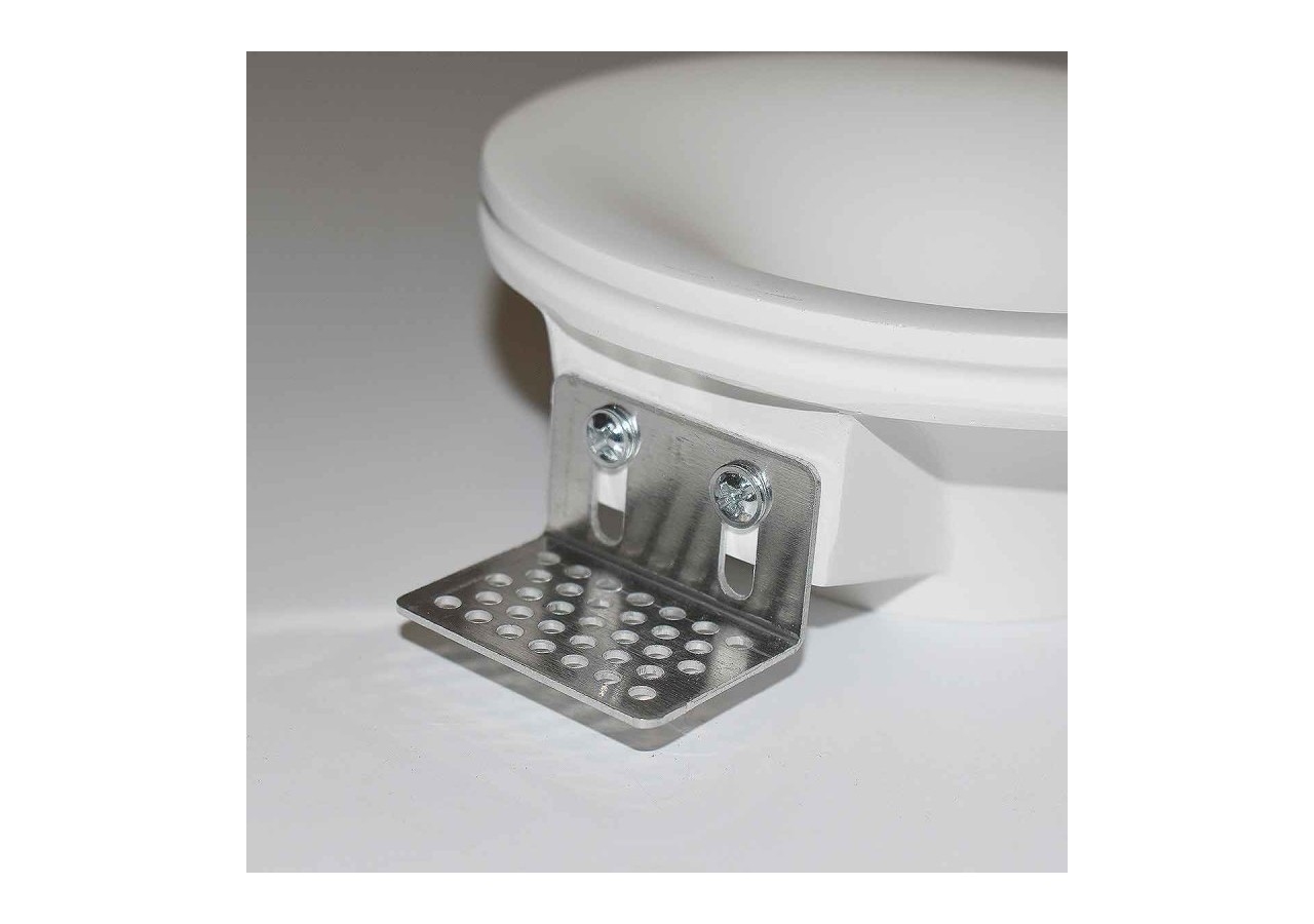 Support encastrable spot GU10 en plâtre diamètre 133mm - B251 - Barcelona LED