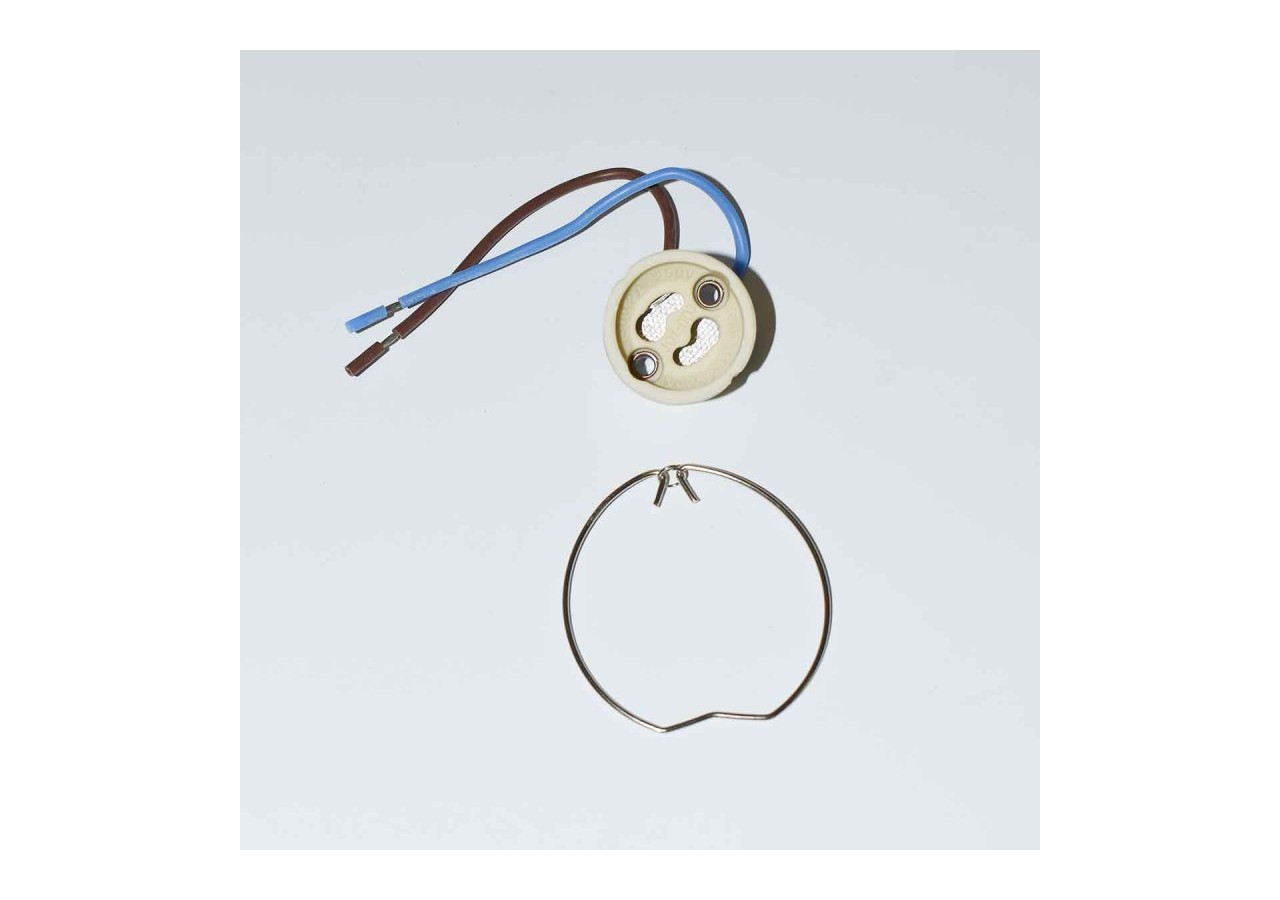 Support encastrable spot GU10 en plâtre diamètre 133mm - B251 - Barcelona LED