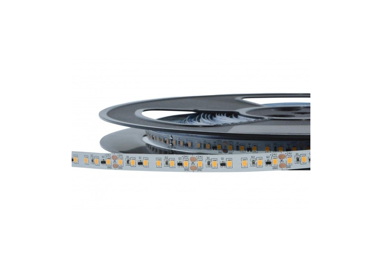 Ruban LED 24V-DC-15W/m-monochrome-10mm-IP20-Rouleau 30 mètres-120 puces/m-Sécable tous les 10 cm - B1652-30-BF - Barcelona LED