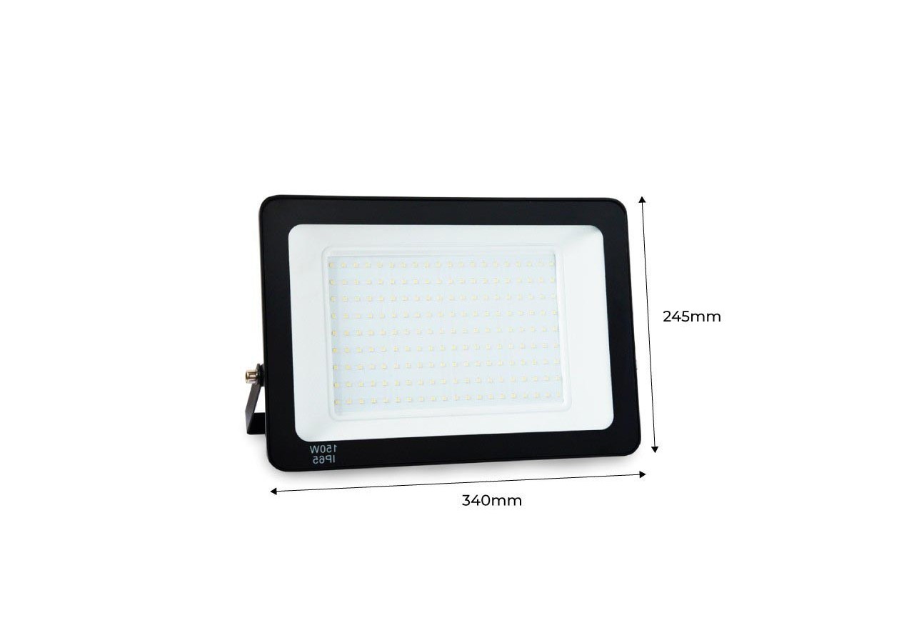 Projecteur extérieur LED 150W 14250LM IP65 - B1885-2-BF - Barcelona LED
