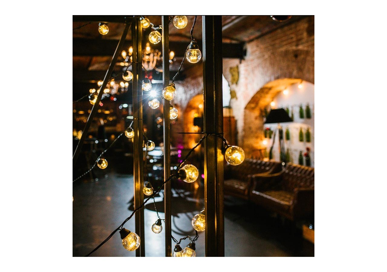 Ampoule LED E27 1W G45 transparente - B1318-E27-AR - Barcelona LED