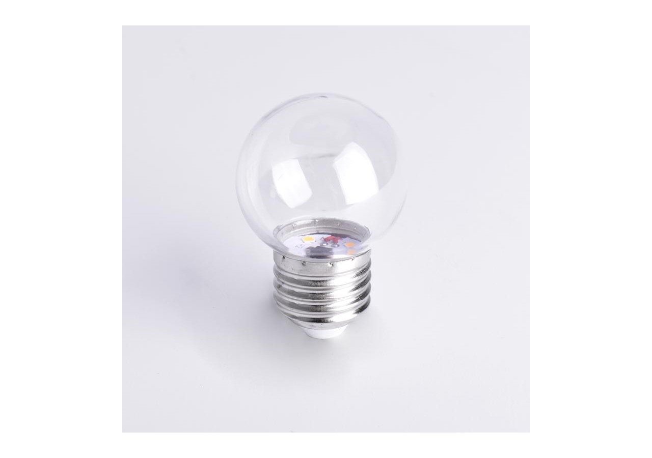 Ampoule LED E27 1W G45 transparente - B1318-E27-AR - Barcelona LED