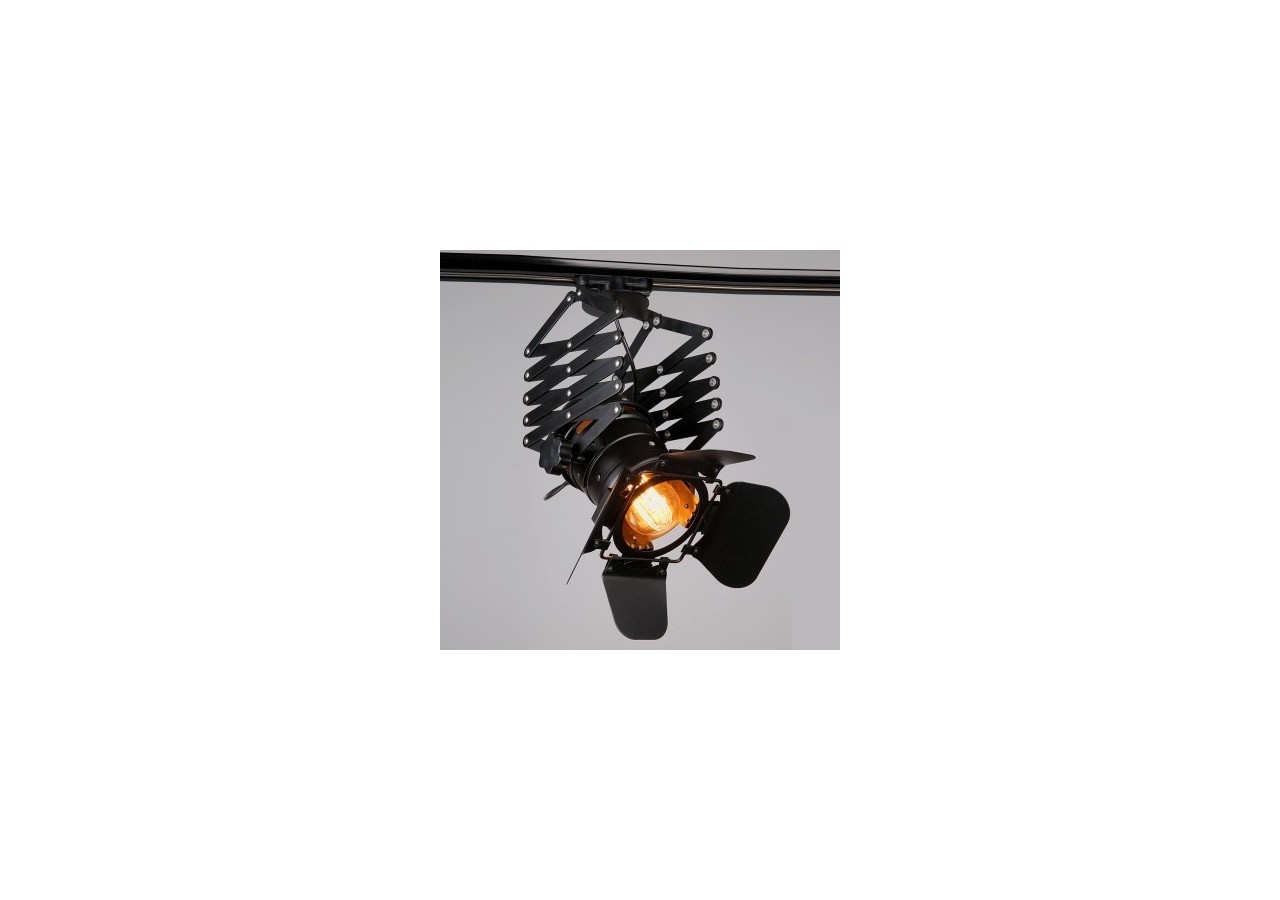 Projecteur sur rail monophasé orientable et extensible "Cinema" - E27 - LV231-MON - Barcelona LED