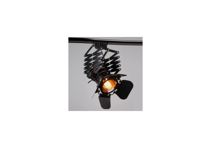 Projecteur sur rail monophasé orientable et extensible "Cinema" - E27 - LV231-MON - Barcelona LED Projecteur sur rail monophasé orientable et extensible "Cinema" - E27 - LV231-MON - Barcelona LED