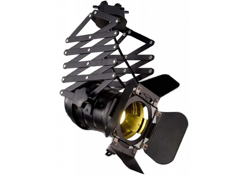 Projecteur sur rail monophasé orientable et extensible "Cinema" - E27 - LV231-MON - Barcelona LED Projecteur sur rail monophasé orientable et extensible "Cinema" - E27 - LV231-MON - Barcelona LED