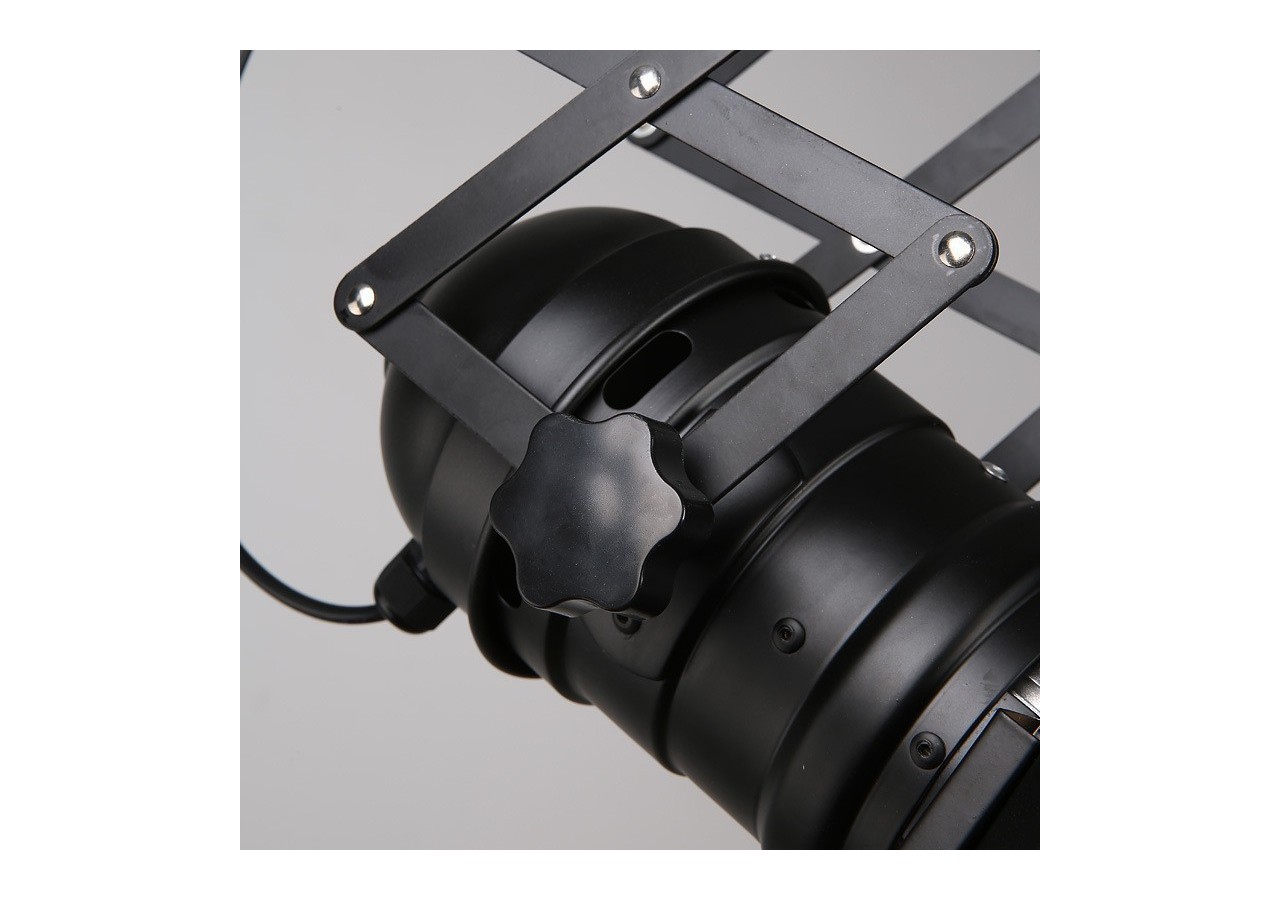 Projecteur sur rail monophasé orientable et extensible "Cinema" - E27 - LV231-MON - Barcelona LED