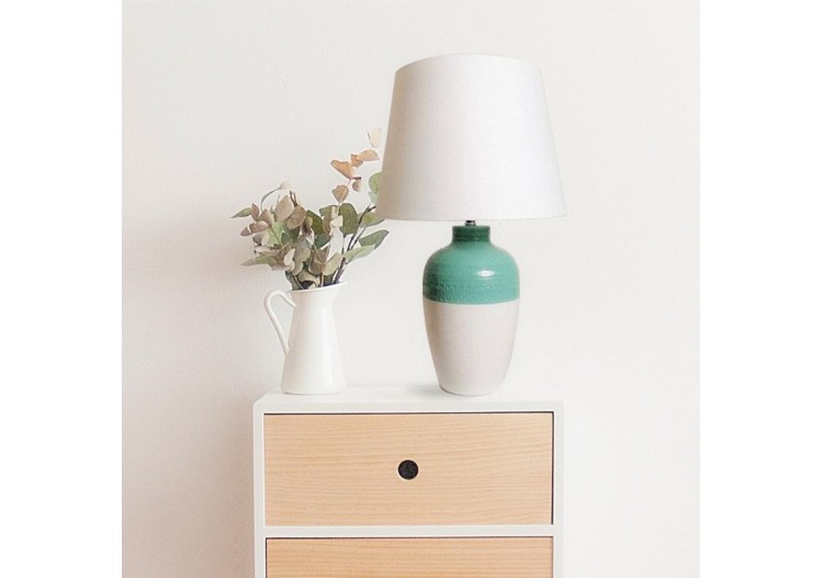 Lampe de table en céramique "Hivea" E27 - LC2001 - Barcelona LED 2