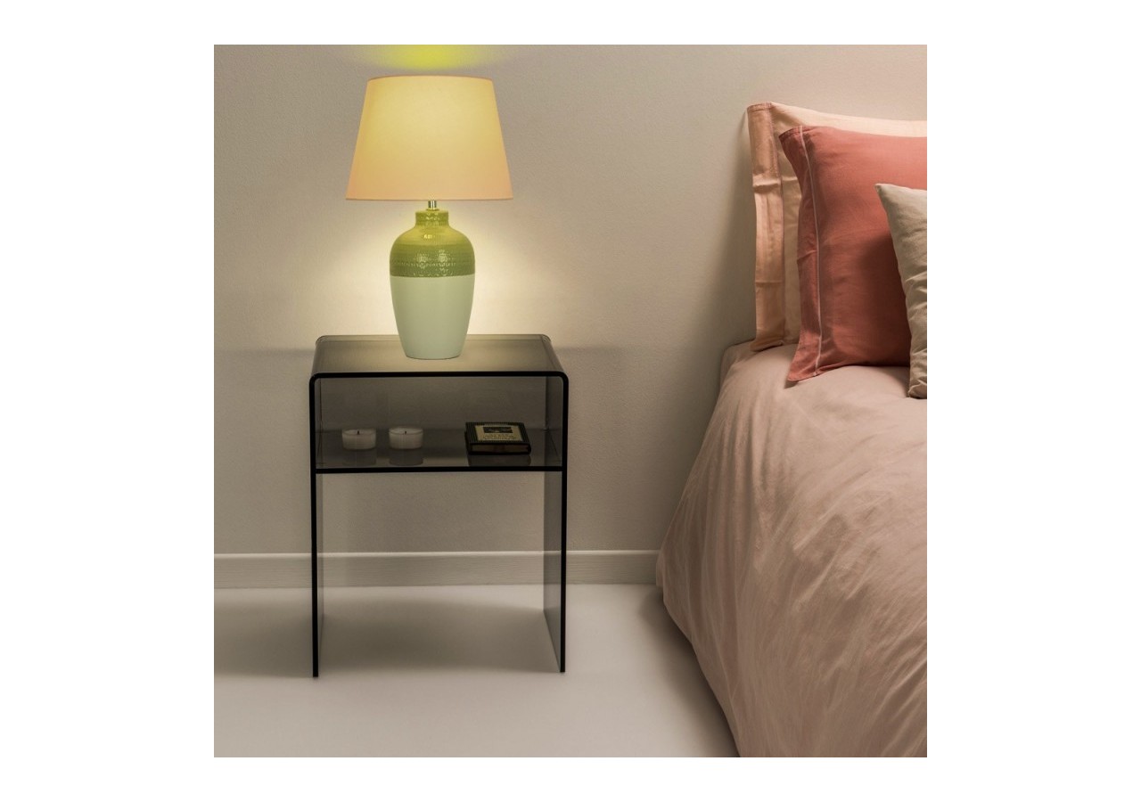 Lampe de table en céramique "Hivea" E27 - LC2001 - Barcelona LED