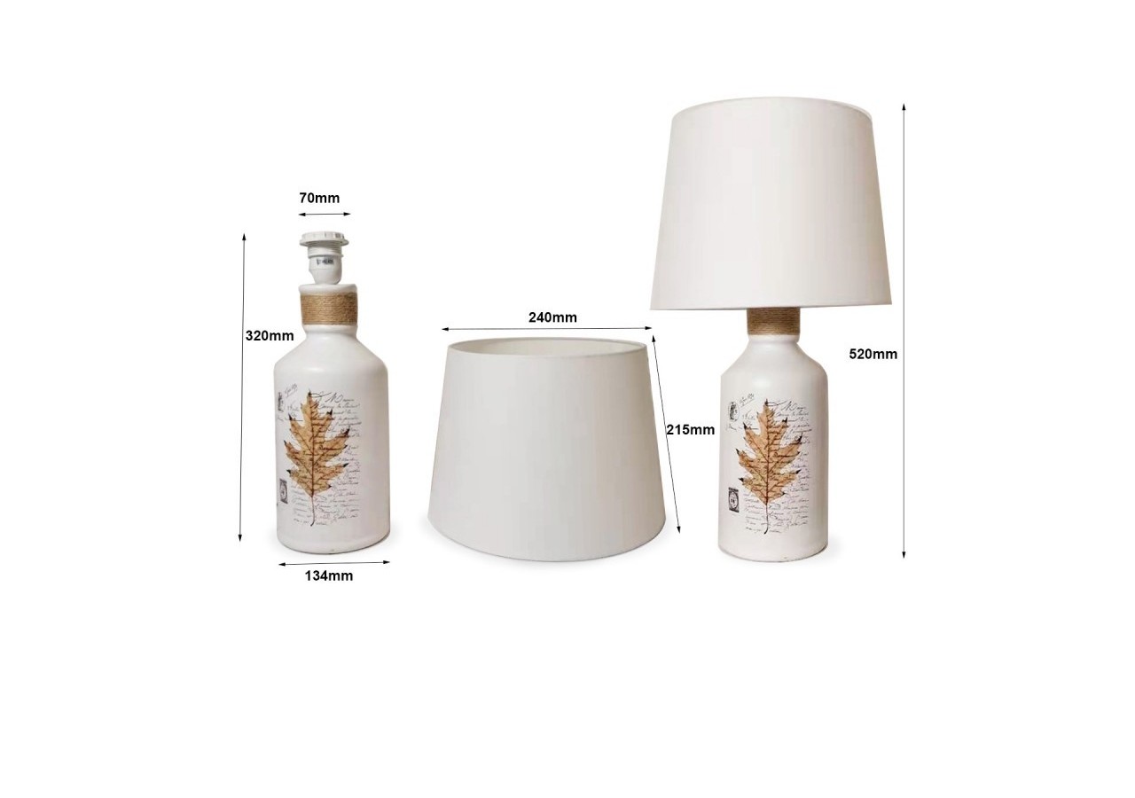 Lampe céramique "Atum" E27 - LC2002 - Barcelona LED