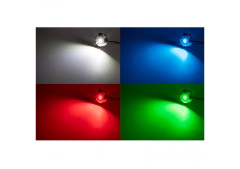 Spot LED RGB submersible de surface 60W 12V IP68 - B2192 - Barcelona LED