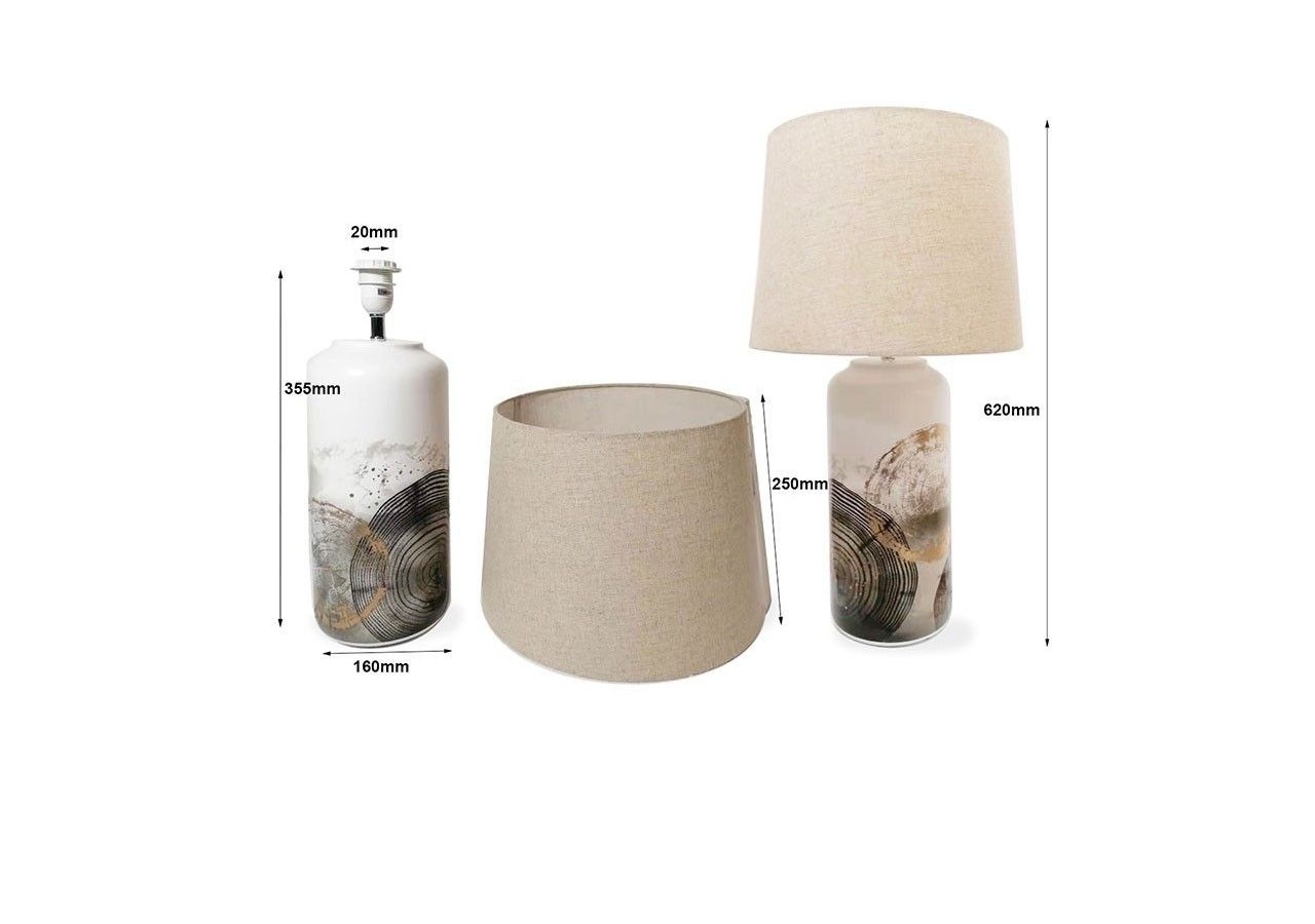 Lampe céramique "Rosane" E27 - LC2003 - Barcelona LED