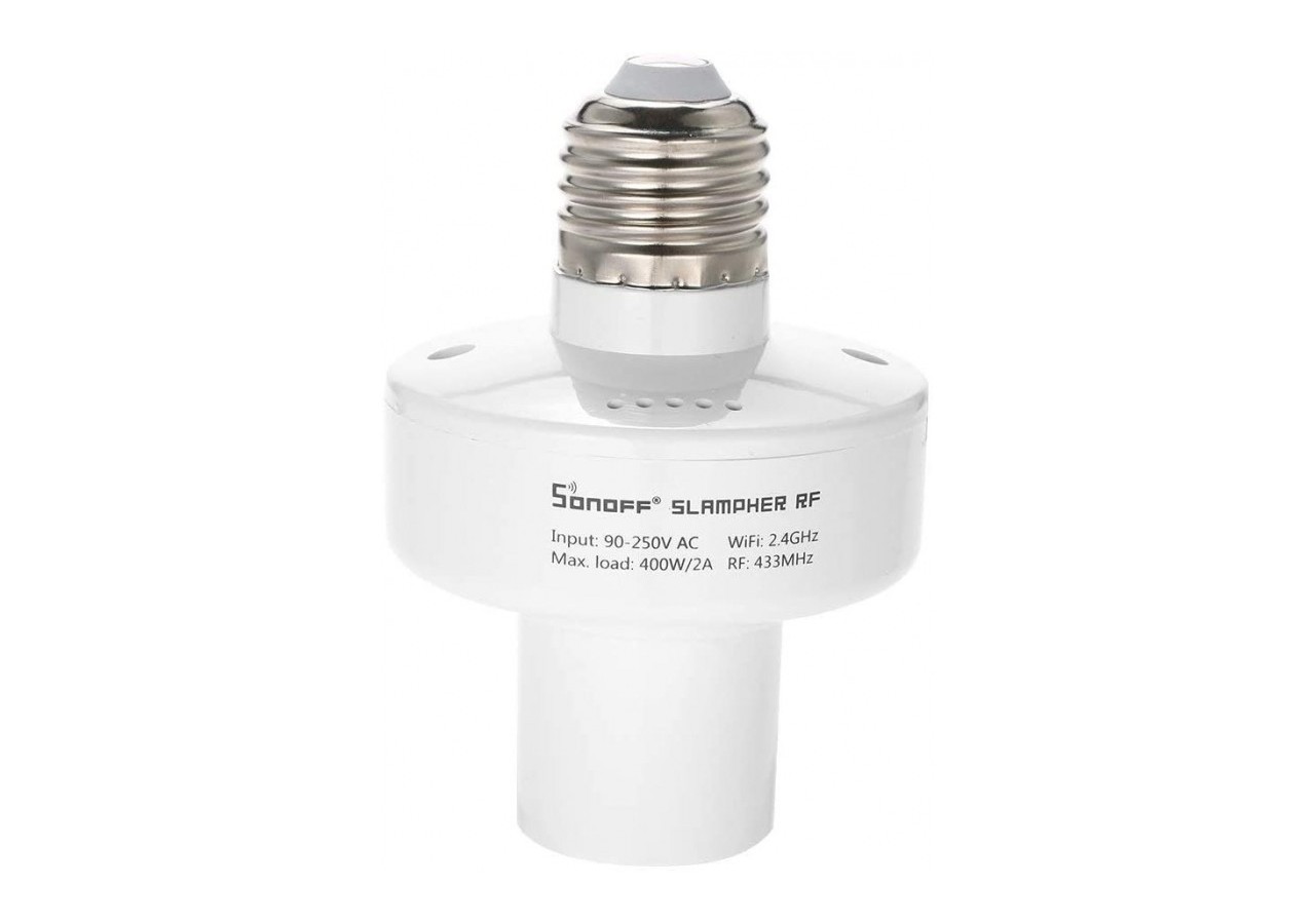 Adaptateur smart pour douille E27 WiFi | SONOFF SLAMPHER - SONOFFSLAMPHER - Barcelona LED