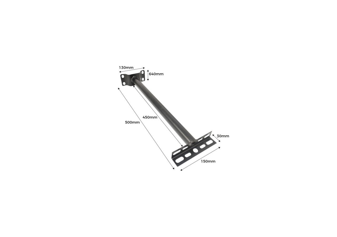 Support pour projecteur LED - 50x15 cm - B1851-50 - Barcelona LED