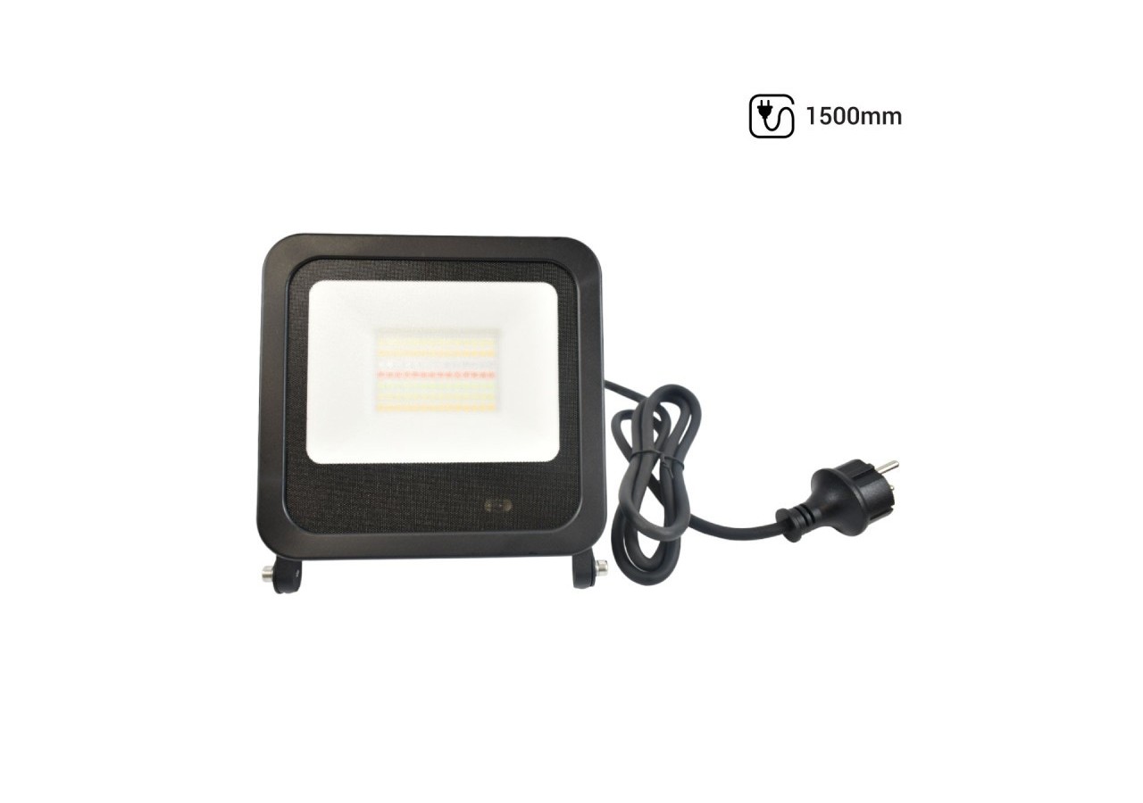 Projecteur LED extérieur RGBW avec télécommande - IP65 - 120 degrés - 50W - B1458-N - Barcelona LED
