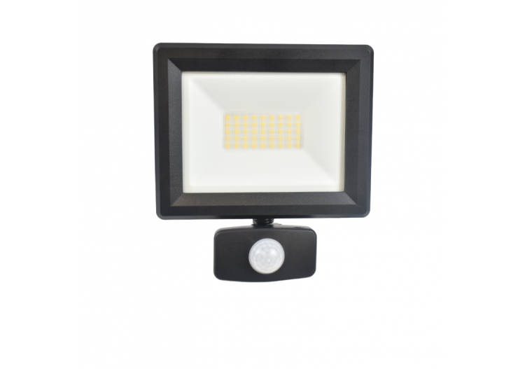 Projecteur LED extérieur avec capteur PIR - IP54 - 120 degrés - 4000K- 30W - B1462-S - Barcelona LED 2