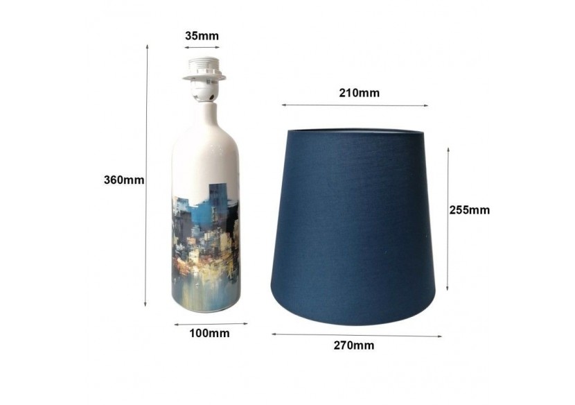 Lampe en céramique "Cadaques" - LC2006 - Barcelona LED