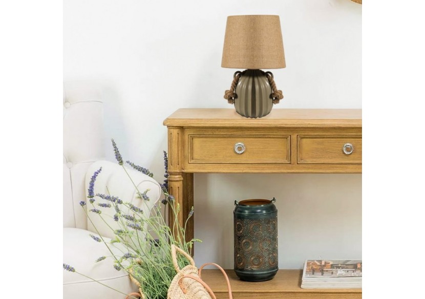 Lampe de table en céramique "Aya" E27 - LC2007 - Barcelona LED