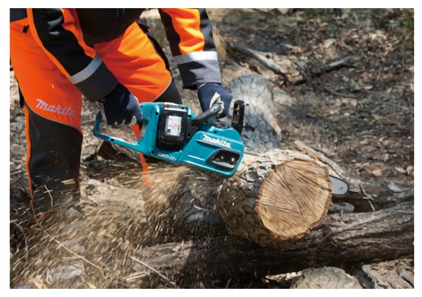 Tronçonneuse 2x18V Li-Ion 35 cm (Produit seul) - Makita : Confort'Mat