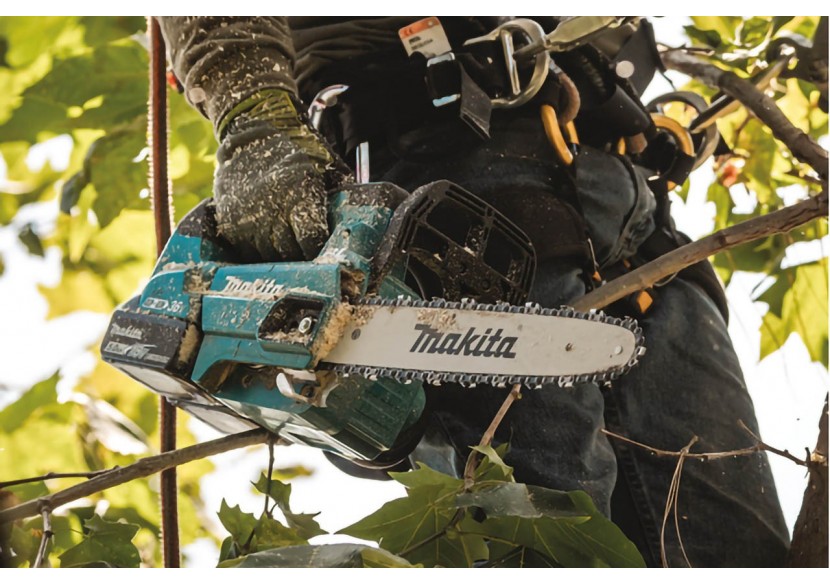 Tronçonneuse d’élagage 18V Li-Ion 35 cm - Makita : Confort'Mat