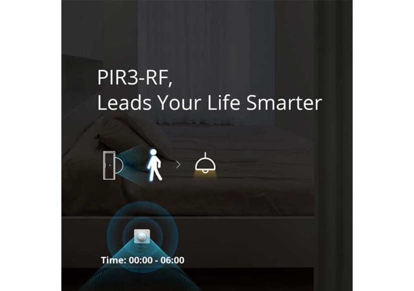 Capteur de présence 433Mhz RF PIR | SONOFF PIR3 - SONOFFPIR3 - Barcelona LED