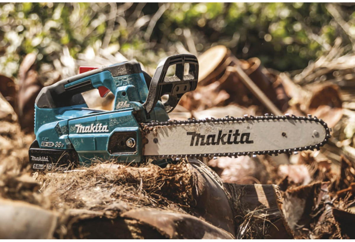 Tronçonneuse d’élagage 18V Li-Ion 35 cm (Produit seul) - Makita : Confort'Mat