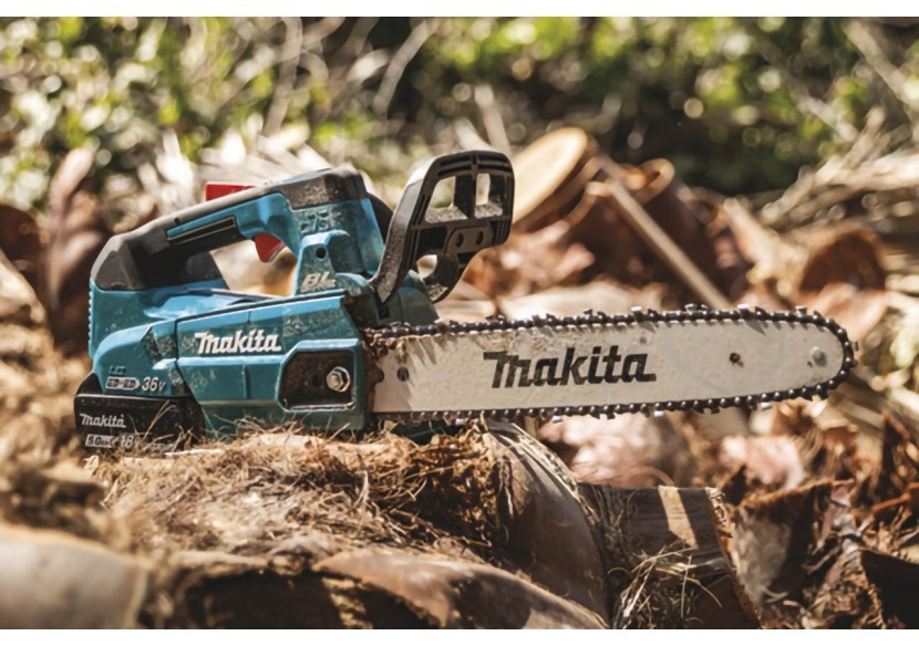 Tronçonneuse d’élagage 18V Li-Ion 35 cm (Produit seul) - Makita : Confort'Mat