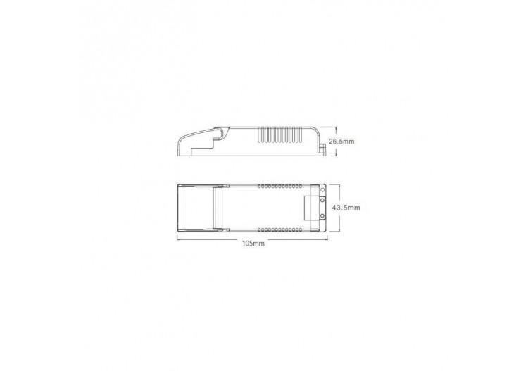 Driver DALI et PUSH multi courant 9-42 V-DC 200 à 350MA - PE10DA42 - Barcelona LED 2
