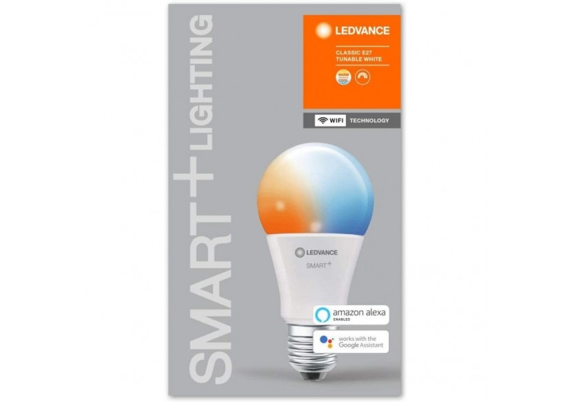 Ampoule LED E27 SMART + WiFi CCT 9W LEDVANCE - O485372 - Barcelona LED