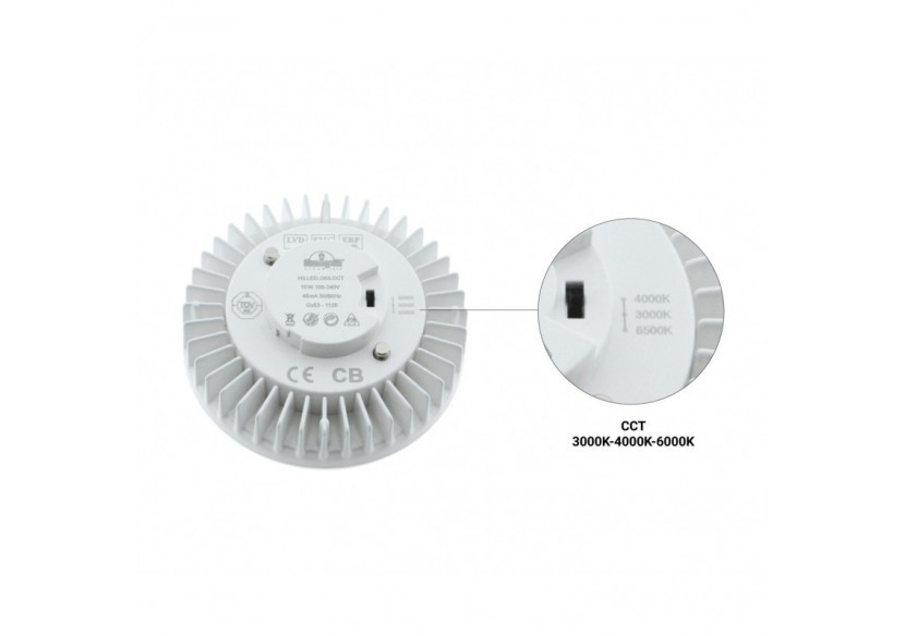 Ampoule LED GX53 CCT 3W 350lm - H.LED.G53.CCT - Barcelona LED