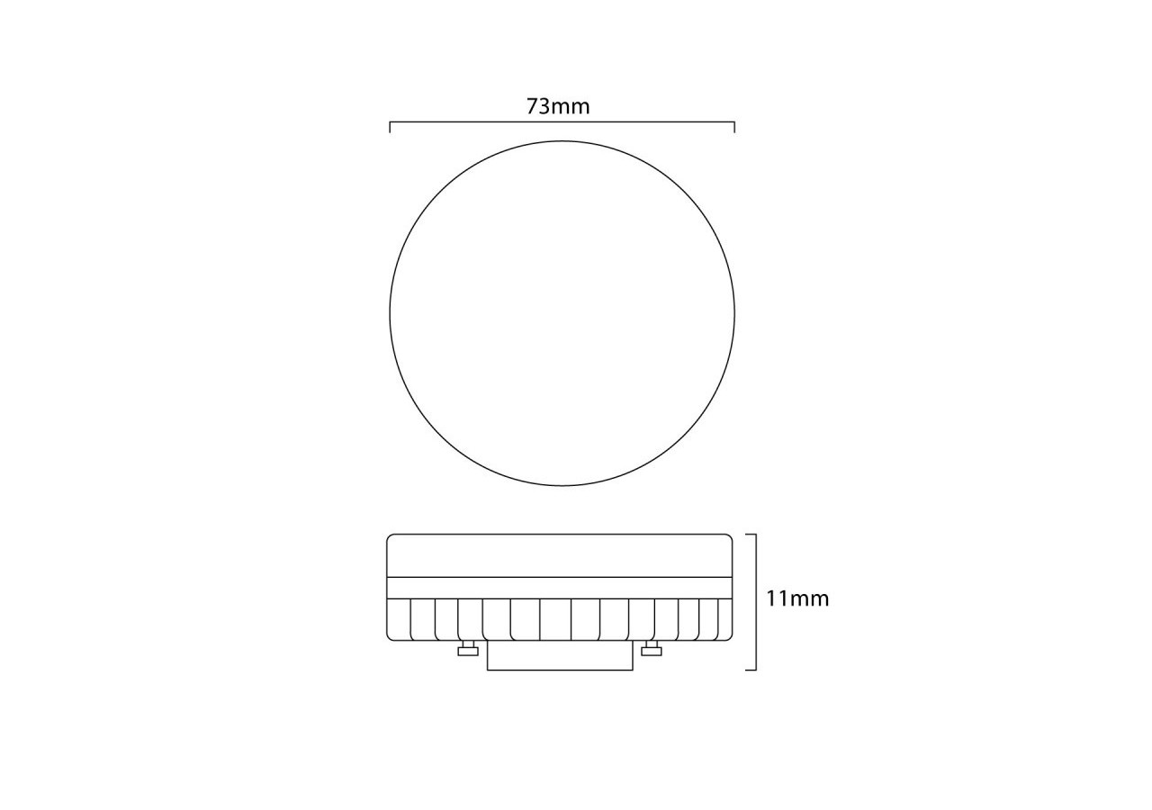 Ampoule LED GX53 CCT 3W 350lm - H.LED.G53.CCT - Barcelona LED