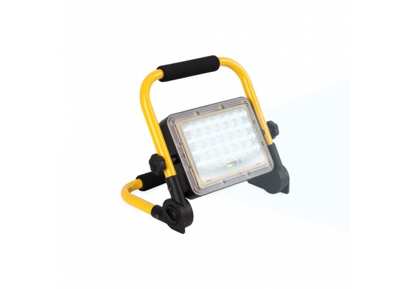 Projecteur LED 40W pour chantier portable - IP65 - 6000K - B18711-40W-BF - Barcelona LED