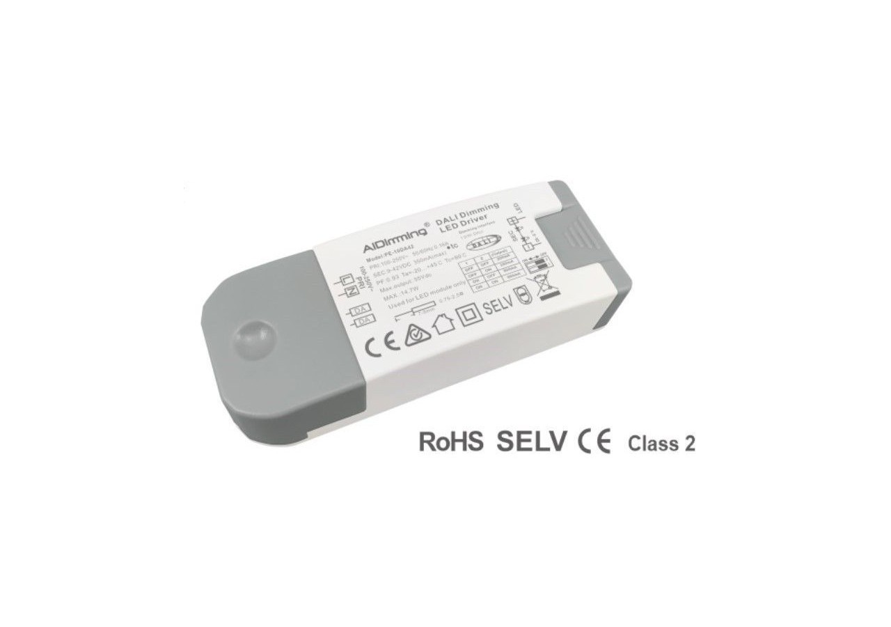 Driver DALI ulti courant 2-8 V-DC 650 à 800mA 6,4W - PE10DA09 - Barcelona LED