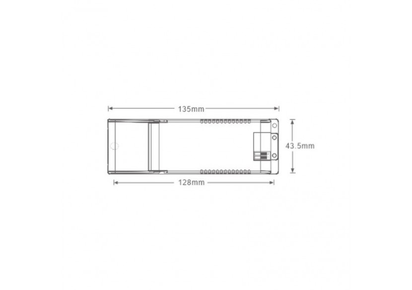 Driver DALI ulti courant 2-8 V-DC 650 à 800mA 6,4W - PE10DA09 - Barcelona LED