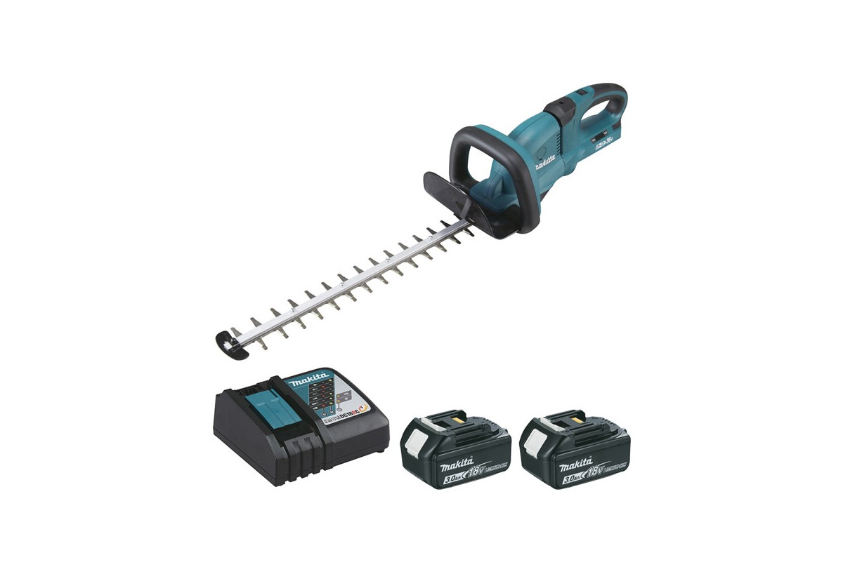 Taille-haie 36 V : 2 x 18 V Li-Ion 3 Ah 55 cm - Makita : Confort'Mat