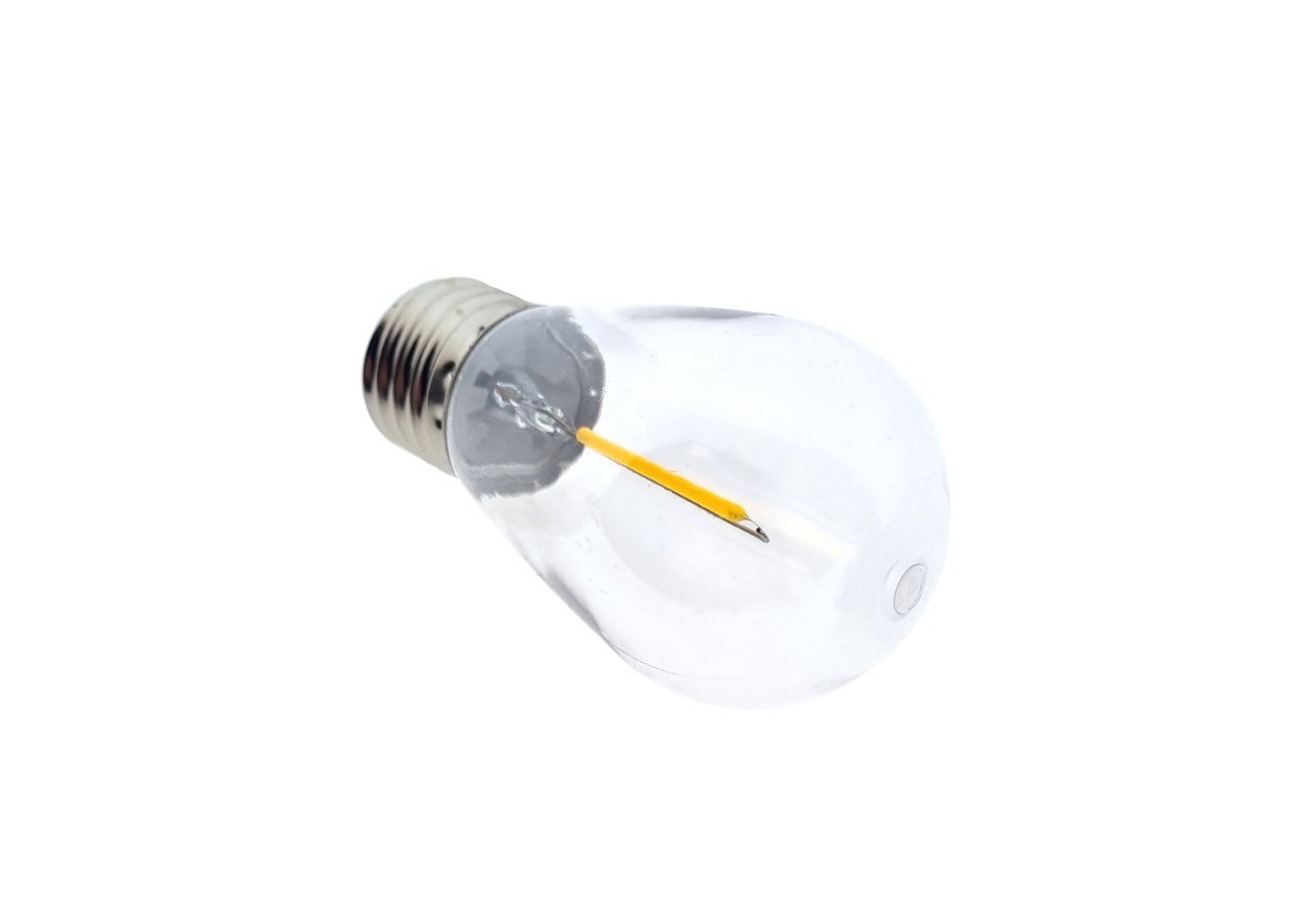 Ampoule LED E27 S14 Transparente 1W - B1317-E27-AR - Barcelona LED