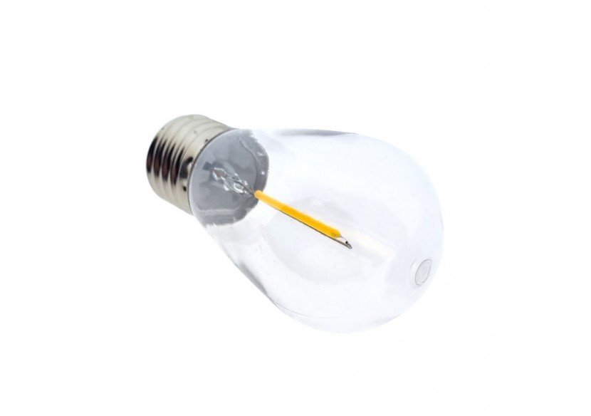 Ampoule LED E27 S14 Transparente 1W - B1317-E27-AR - Barcelona LED Ampoule LED E27 S14 Transparente 1W - B1317-E27-AR - Barcelona LED