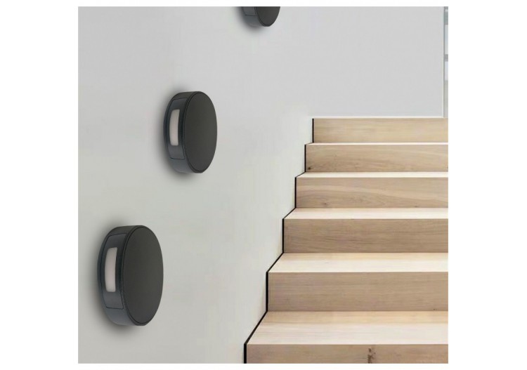 Applique murale LED COB "Rooner" 6W IP44 - LN1571-N - Barcelona LED 2