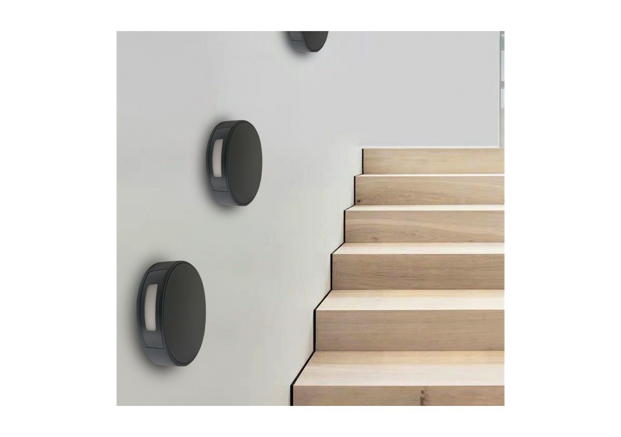 Applique murale LED COB "Rooner" 6W IP44 - LN1571-N - Barcelona LED