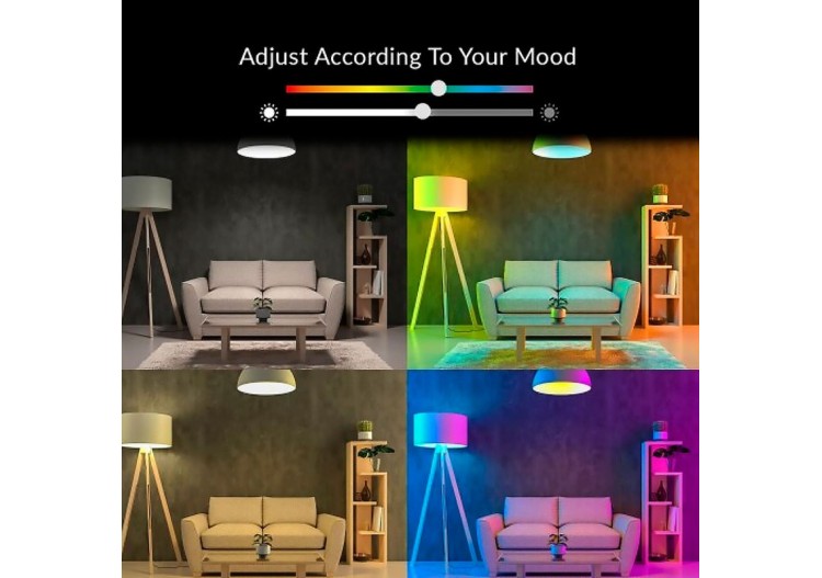 Ampoule LED Smart WIFI E27 - RGB + CCT - 9W - BW1-E27A60-RGBCCT - Barcelona LED 2