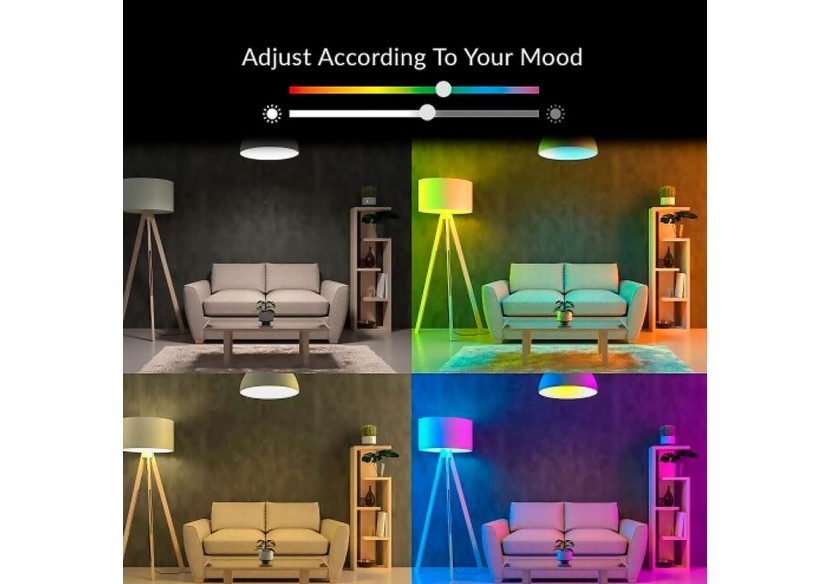 Ampoule LED Smart WIFI E27 - RGB + CCT - 9W - BW1-E27A60-RGBCCT - Barcelona LED Ampoule LED Smart WIFI E27 - RGB + CCT - 9W - BW1-E27A60-RGBCCT - Barcelona LED