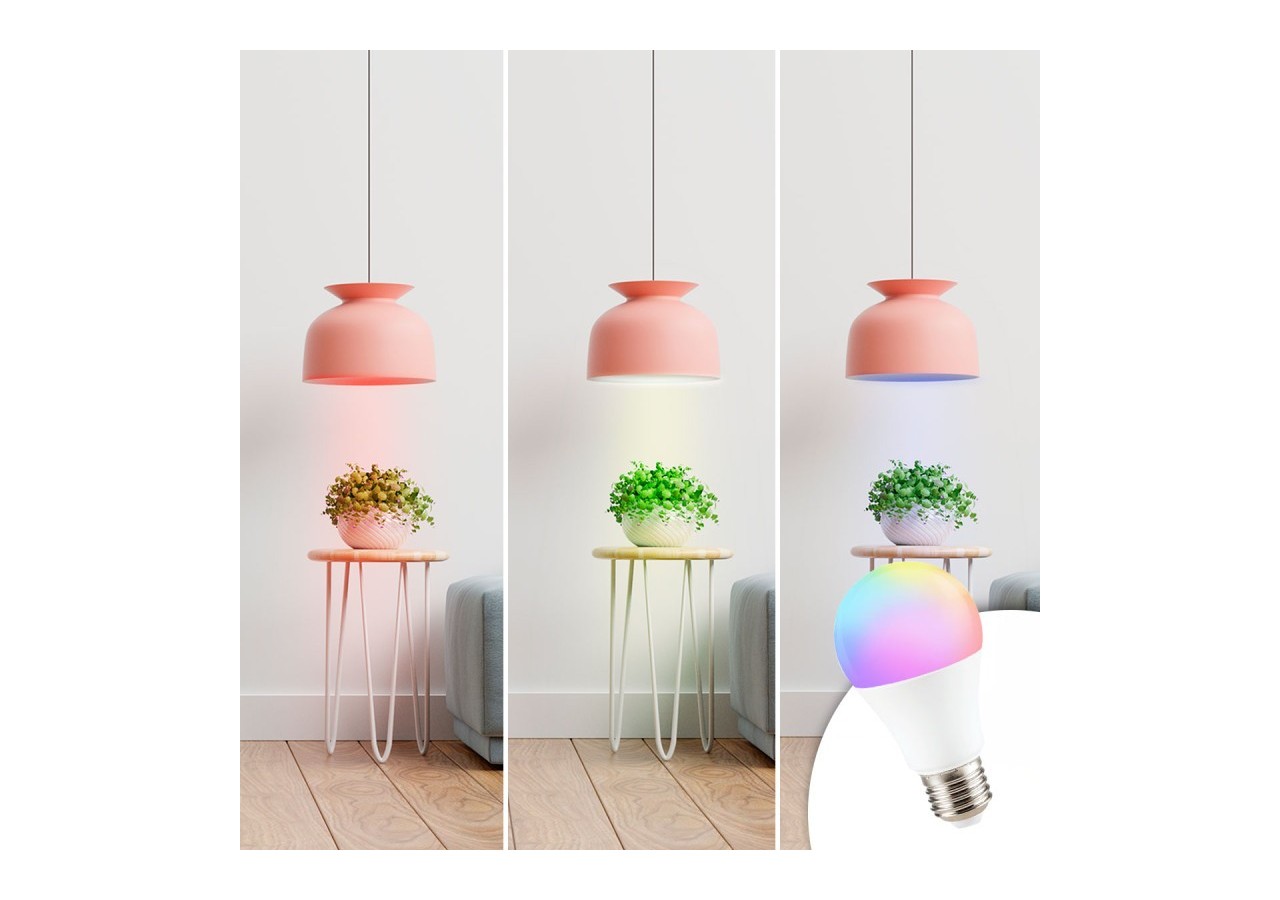 Ampoule LED Smart WIFI E27 - RGB + CCT - 9W - BW1-E27A60-RGBCCT - Barcelona LED