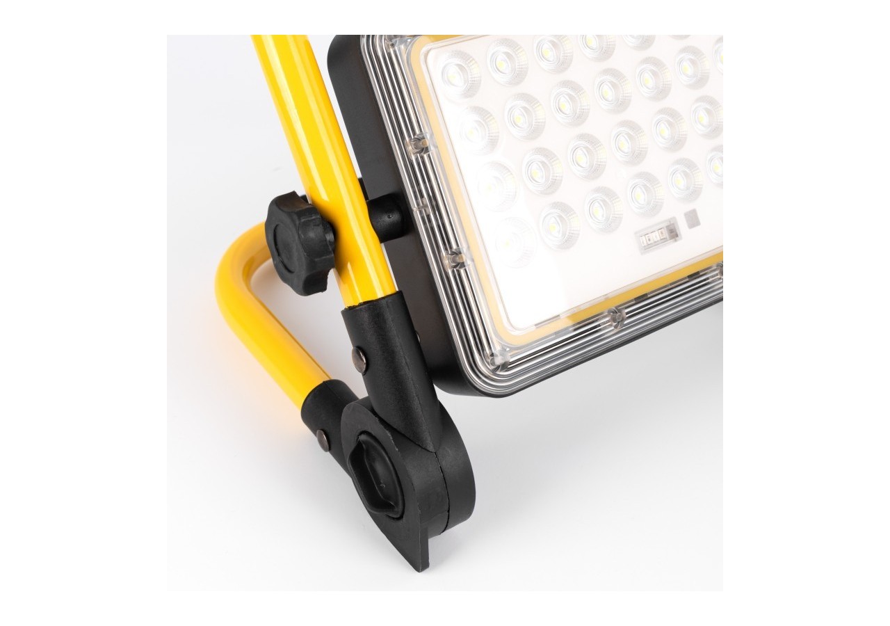 Projecteur LED 60W pour chantier portable - IP65 - 6000K - B18711-60W-BF - Barcelona LED