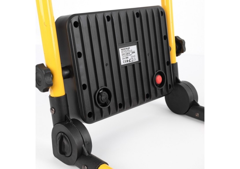 Projecteur LED 60W pour chantier portable - IP65 - 6000K - B18711-60W-BF - Barcelona LED Projecteur LED 60W pour chantier portable - IP65 - 6000K - B18711-60W-BF - Barcelona LED