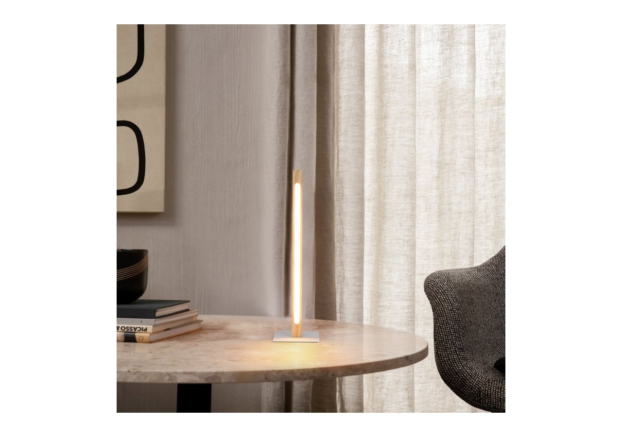 Lampe de table en bois "Toak" 10W dimmable - LM112-D - Barcelona LED