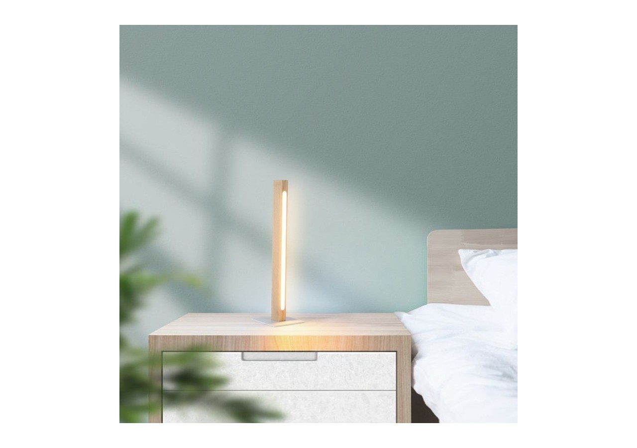 Lampe de table en bois "Toak" 10W dimmable - LM112-D - Barcelona LED