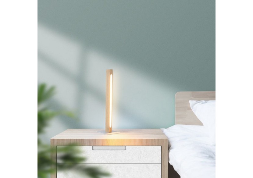 Lampe de table en bois "Toak" 10W dimmable - LM112-D - Barcelona LED Lampe de table en bois "Toak" 10W dimmable - LM112-D - Barcelona LED