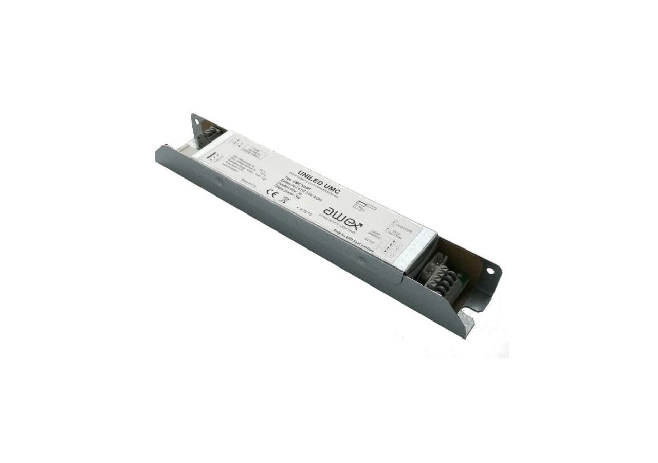 Batterie de conversion bloc de secours LED 4W AutoTest - UMC/4/1/AT - Barcelona LED