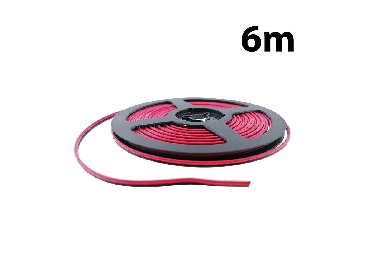 Câble 2 fils diamètre 0,52mm 12-24V DC - B1693-MONO-6 - Barcelona LED