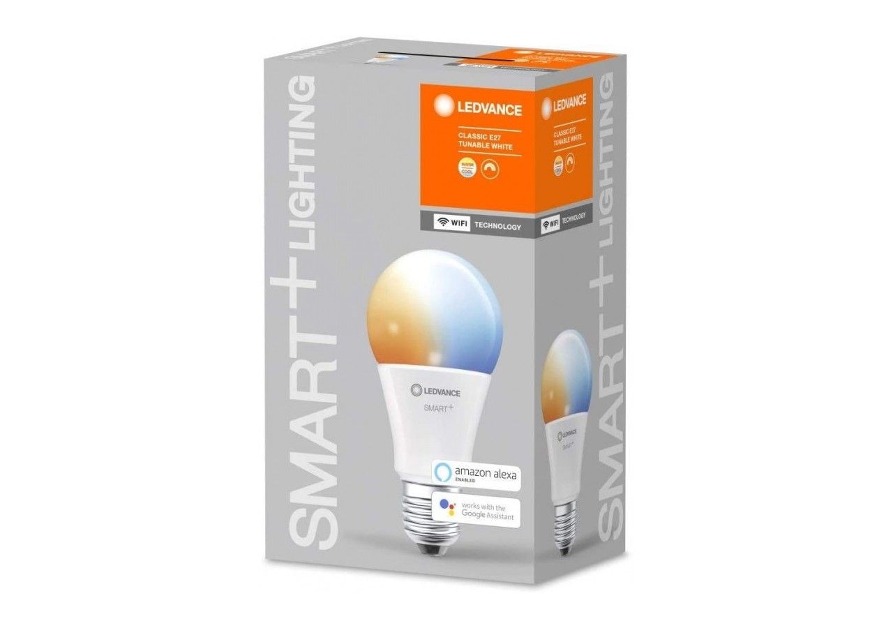 Ampoule LED A75 E27 SMART + WiFi CCT 9.5W LEDVANCE - O485433 - Barcelona LED